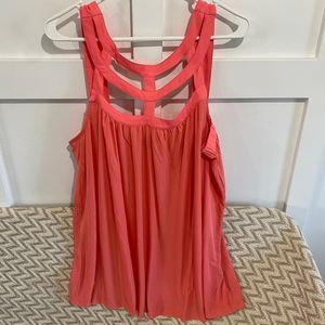 Torrid Caged Neck Goddess Tank Top